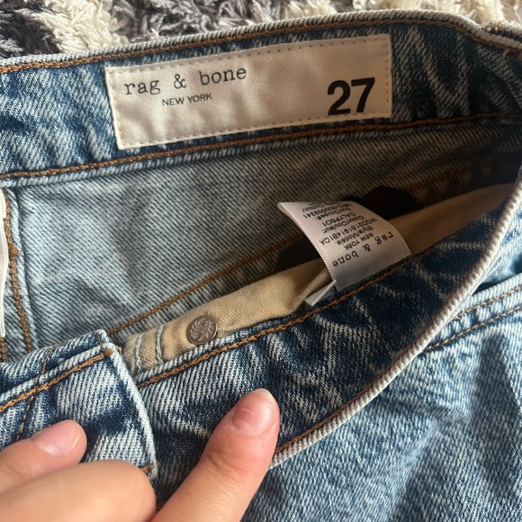 Rag and Bone Maya High-Rise Shorty Short - Picture 4 of 4